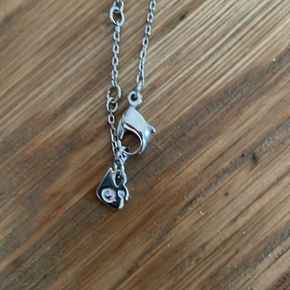 Swarovski Crystal Silver Heart Necklace - Picture 3 of 3